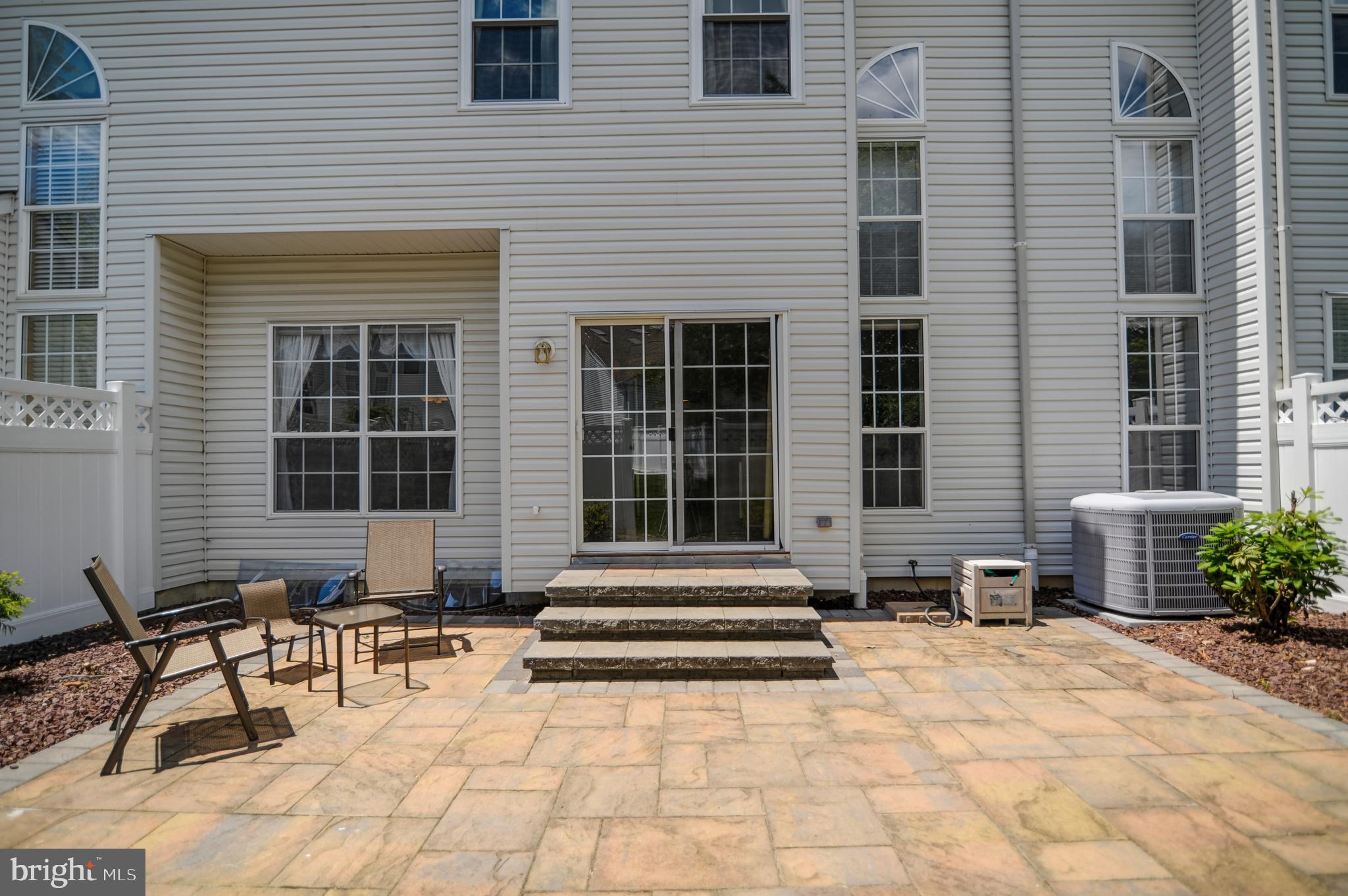 30 Windingbrook Road Bordentown, NJ 08505 - Photo 29 of 31 Private, Paved Patio w/ Garden