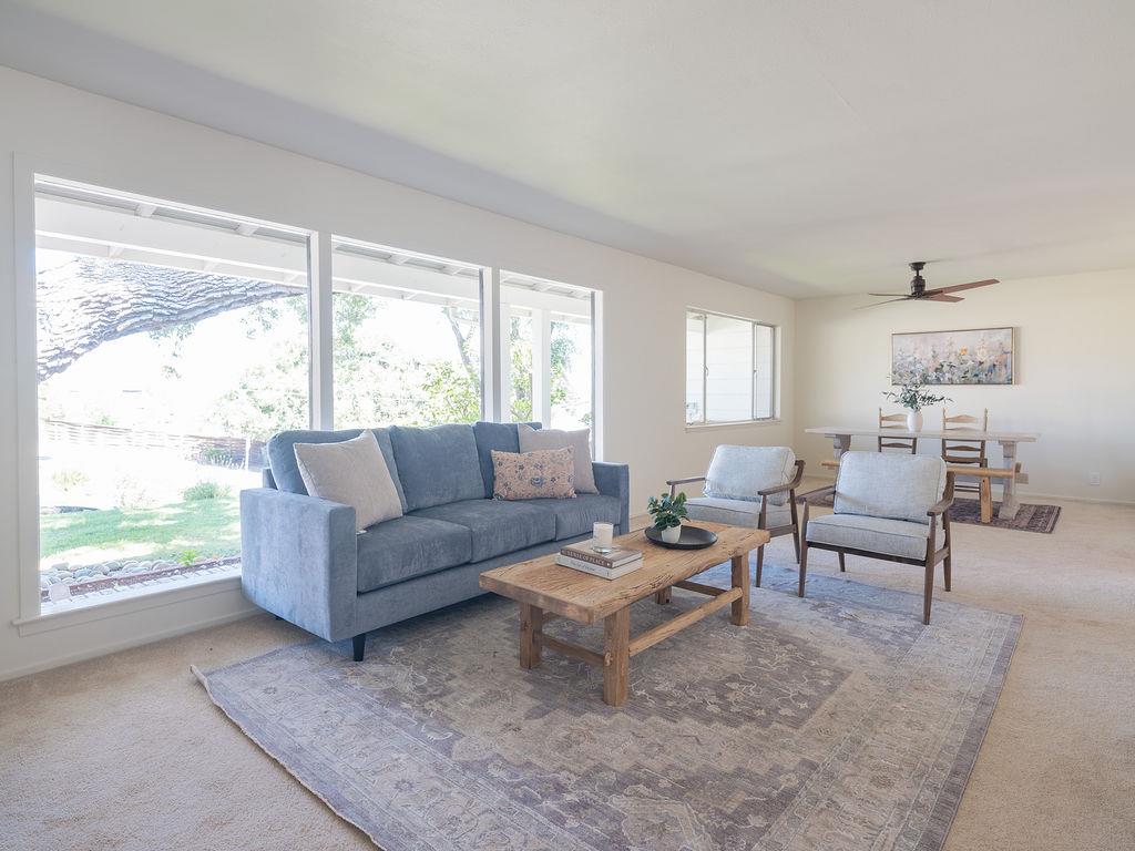 264 Upland Road Redwood City, CA 94062 - Photo 3 of 31 a living room with furniture and a large window