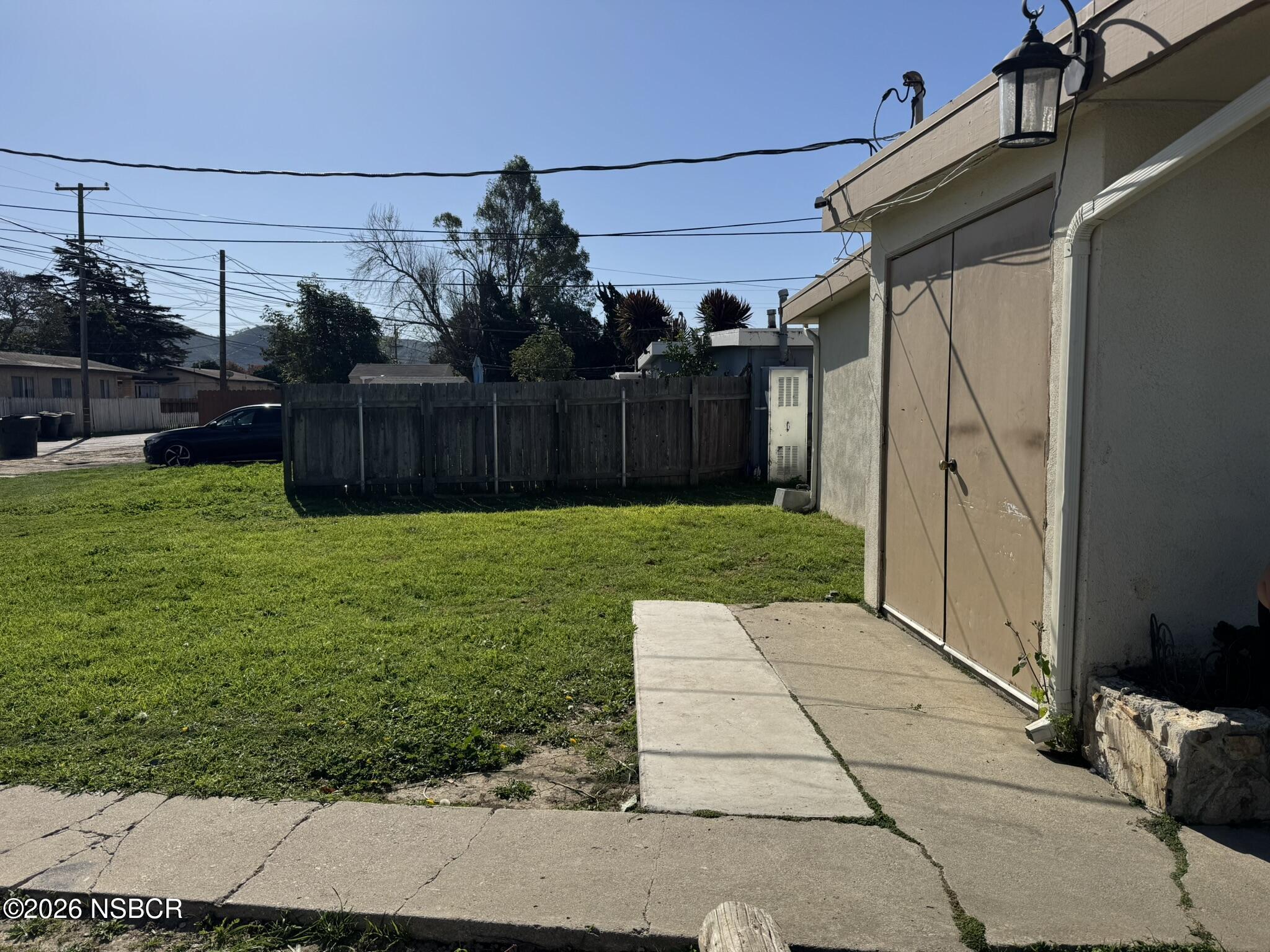 622 North B Street Lompoc, CA 93436 - Photo 5 of 7 a view of a backyard