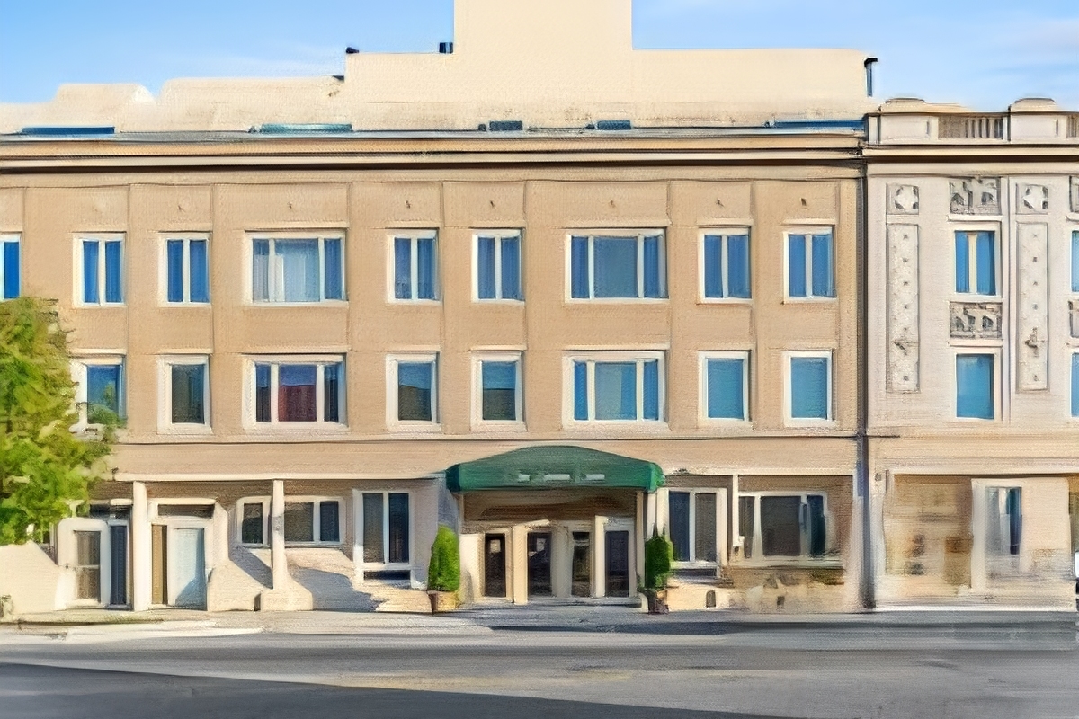 front view of a building