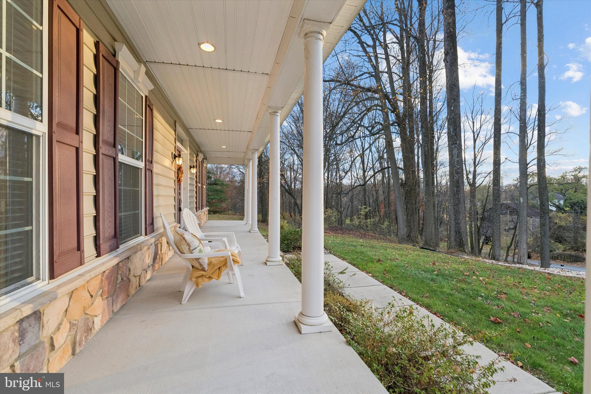 1392 Hickory Hill Road Chadds Ford, PA 19317 - Photo 4 of 35 a view of an outdoor space with seating area