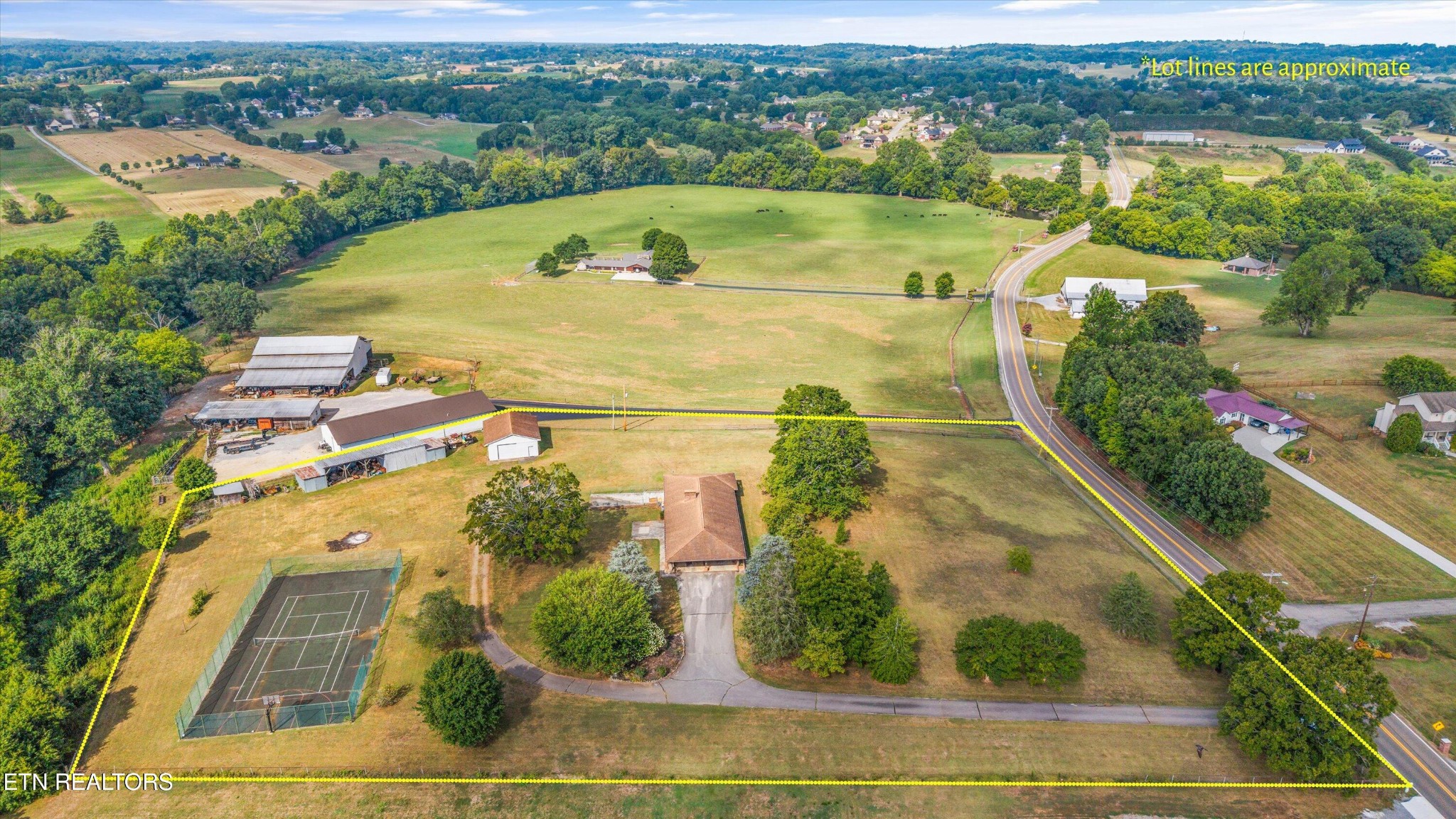 3804 Sevierville Road Maryville, TN 37804 - Photo 3 of 43 an aerial view of a house with a lake view