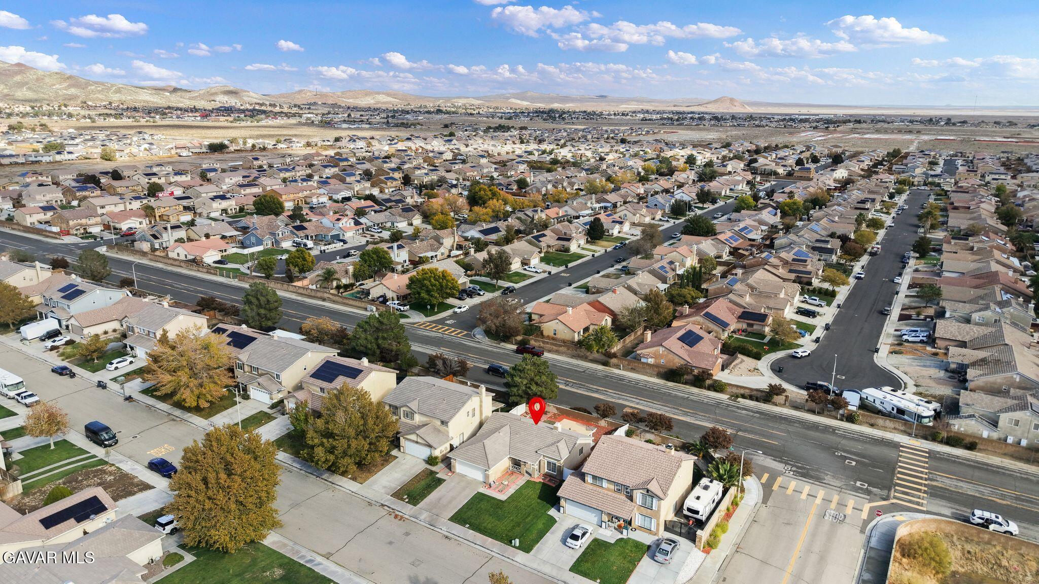 2108 Manchester Street Rosamond, CA 93560 - Photo 5 of 41 an aerial view of a city