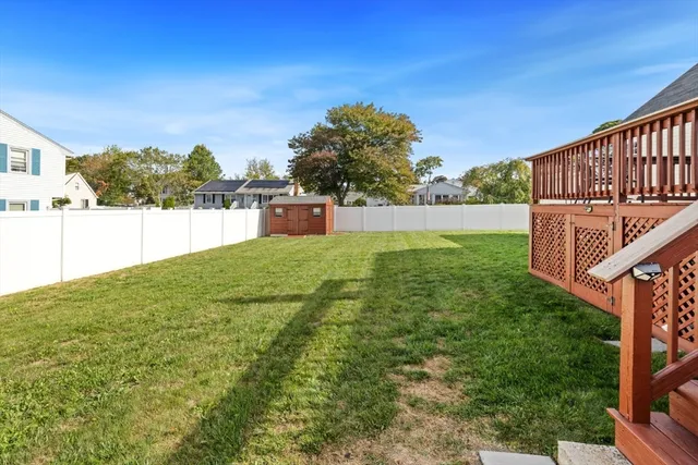 a view of a balcony with lake view