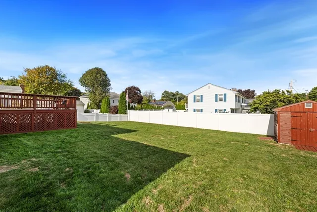 a view of outdoor space and yard
