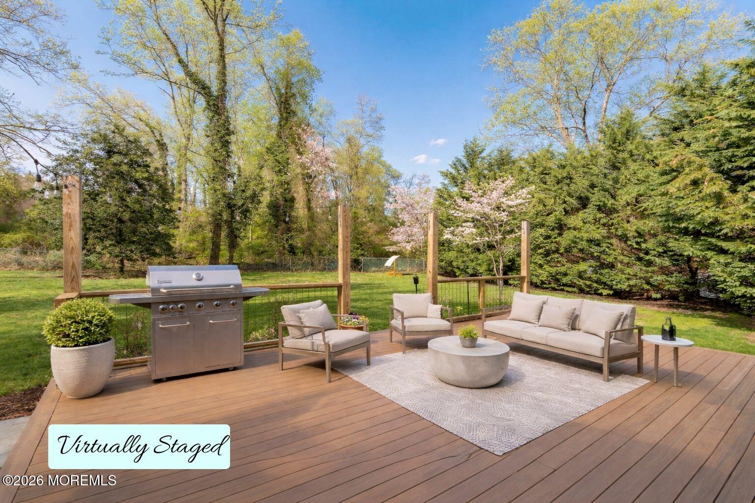 1238 Lakewood Road Manasquan, NJ 08736 - Photo 20 of 37 Virtually staged - Deck Backyard