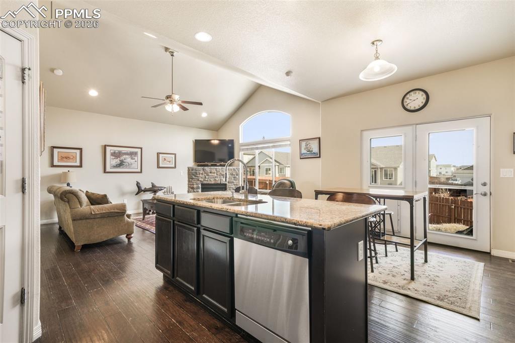 10269 Prairie Ridge Court Peyton, CO 80831 - Photo 14 of 50 Kitchen alternate angle