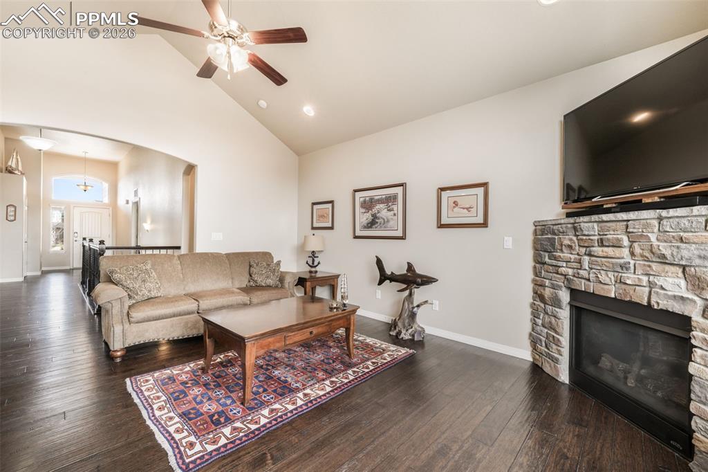 10269 Prairie Ridge Court Peyton, CO 80831 - Photo 21 of 50 Living room alternate angle