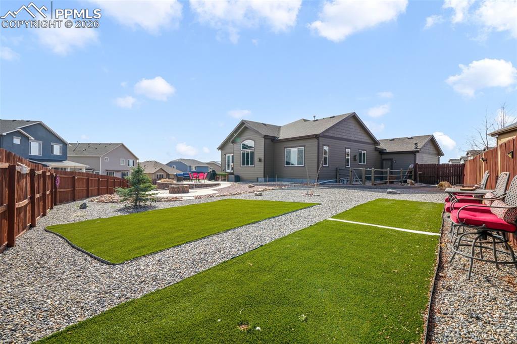 10269 Prairie Ridge Court Peyton, CO 80831 - Photo 46 of 50 Rear exterior alternate angle