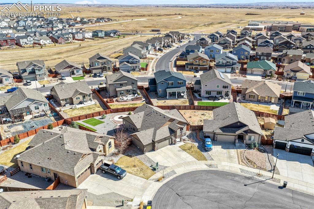 10269 Prairie Ridge Court Peyton, CO 80831 - Photo 49 of 50 Aerial front view