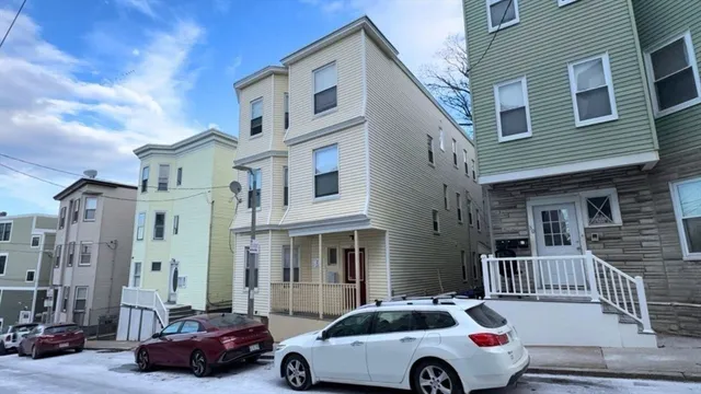 a view of a back yard of the house