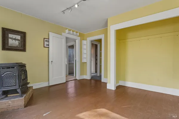 a view of livingroom with hardwood