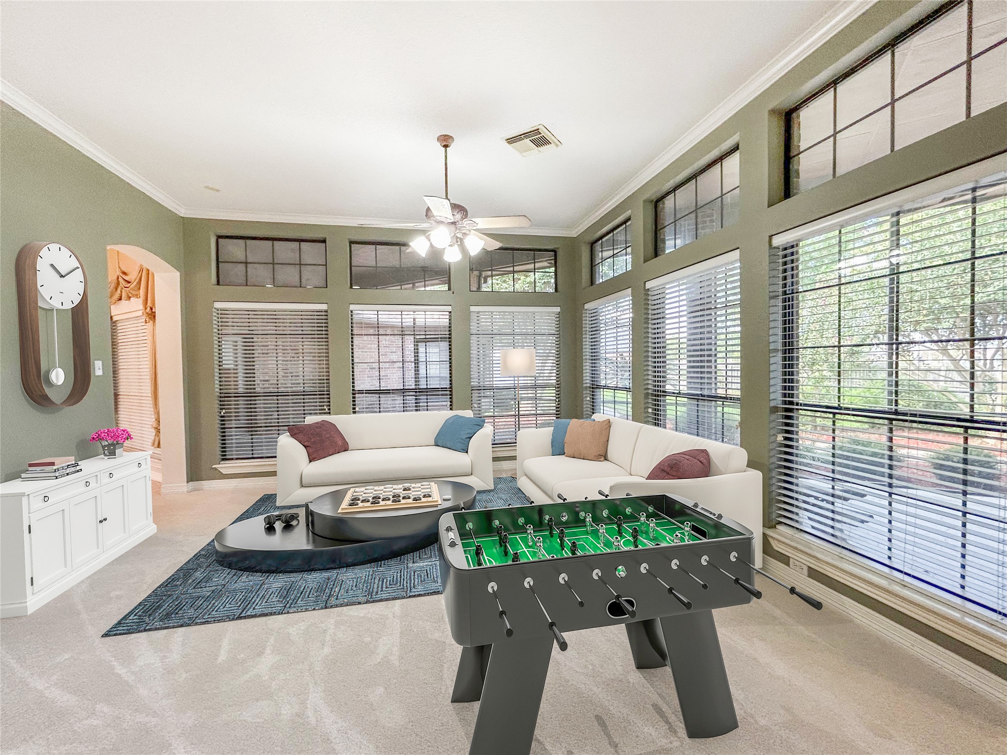 606 Walnut Street Lake Jackson, TX 77566 - Photo 4 of 43 a living room with furniture and a large window