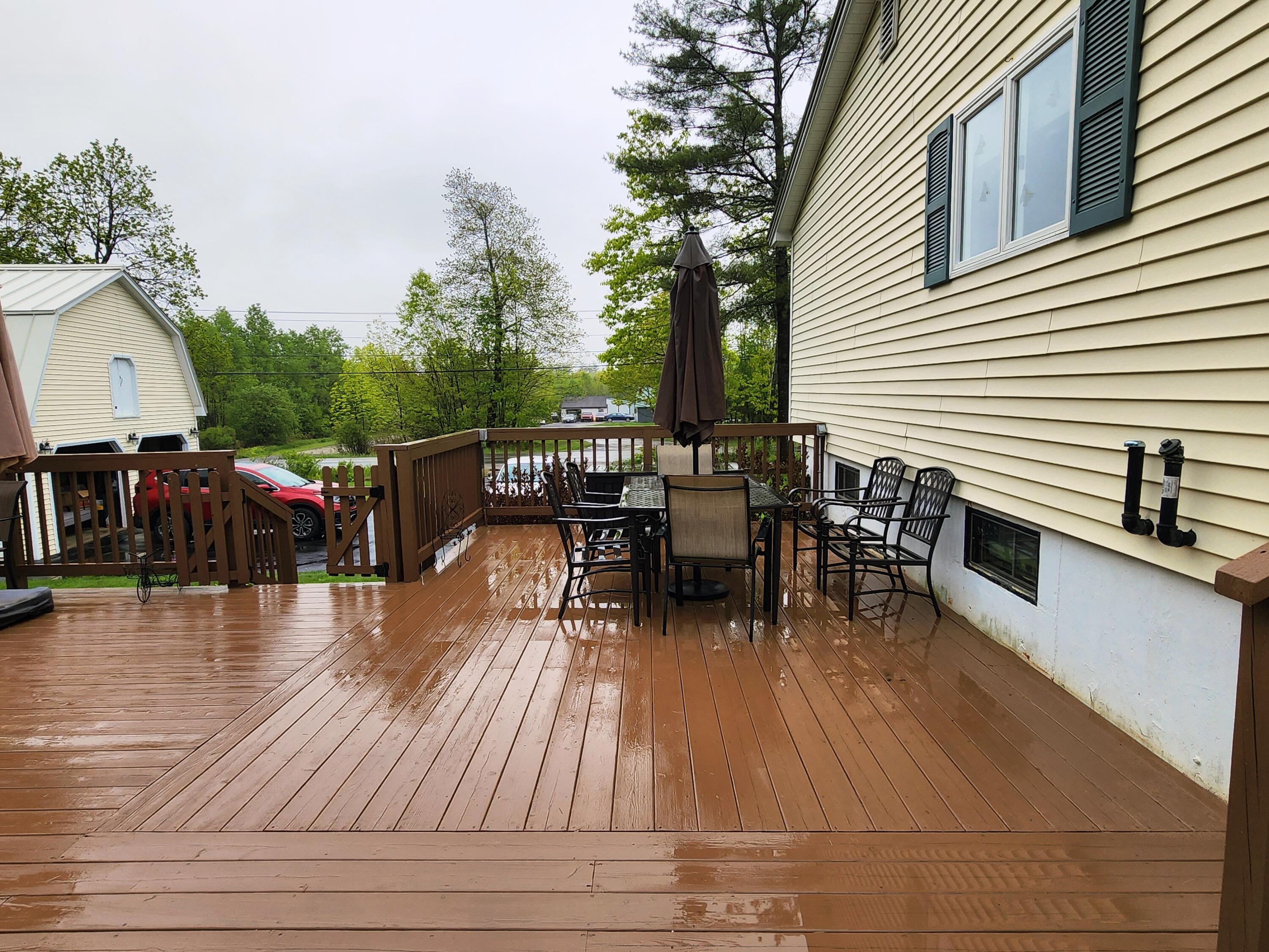 136 Hallowell Road Augusta, ME 04330 - Photo 44 of 57 Deck Dining Area