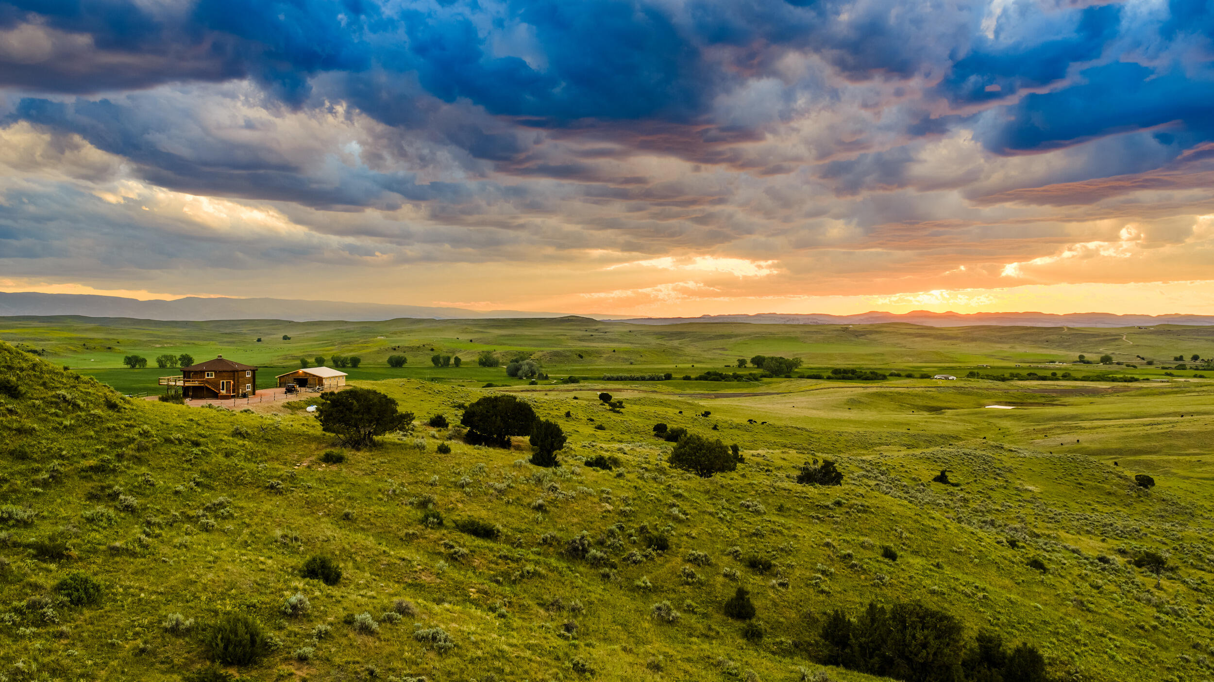 593 Lower Prairie Dog Road Sheridan, WY 82801 - Photo 74 of 182 593 lpd sunset 06