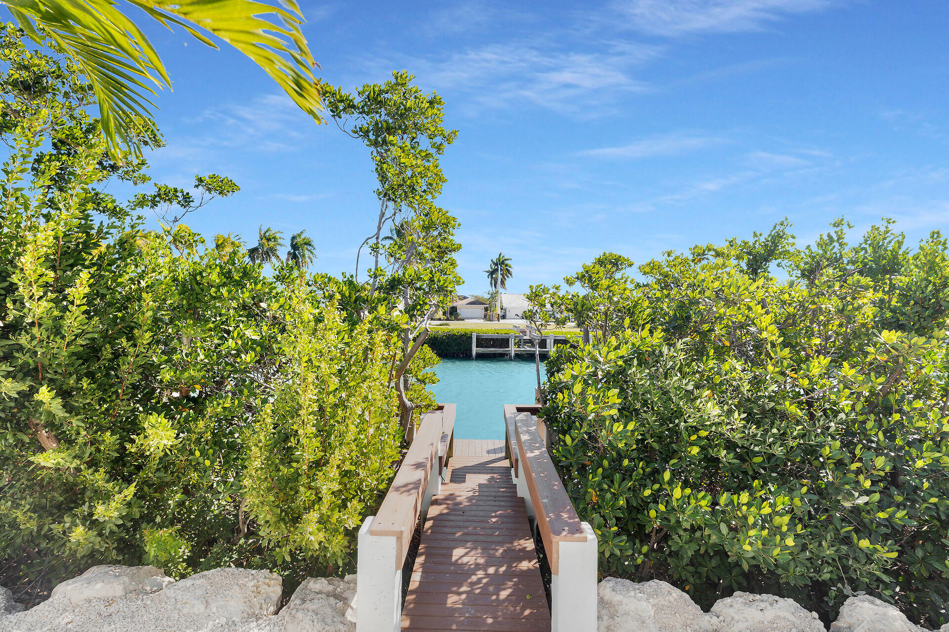 240 14th Street Key Colony Beach, FL 33051 - Photo 70 of 93 a view of a garden with pathway
