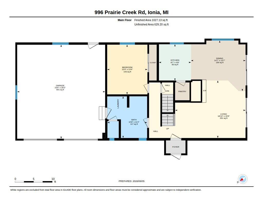 996 Prairie Creek Road Ionia, MI 48846 - Photo 36 of 38 996 Prairie Creek main floor