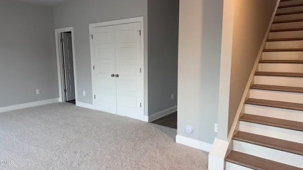 a view of an front door