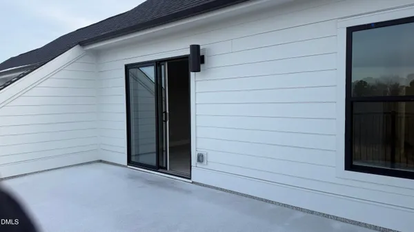 a view of front door