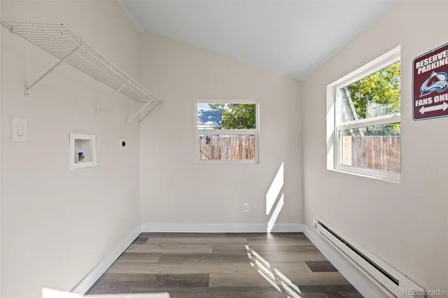 a view of room with window