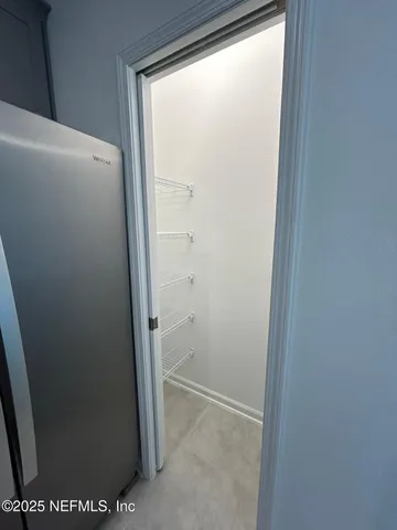 a view of a small space