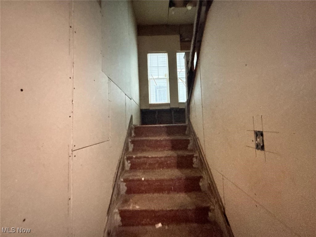 1888 Beersford Road Cleveland, OH 44112 - Photo 19 of 22 View of staircase to attic