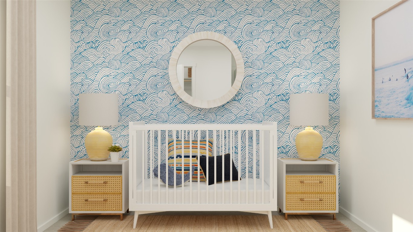 429 Silvercloud Drive Lockhart, TX 78644 - Photo 11 of 37 a bedroom with a baby bed