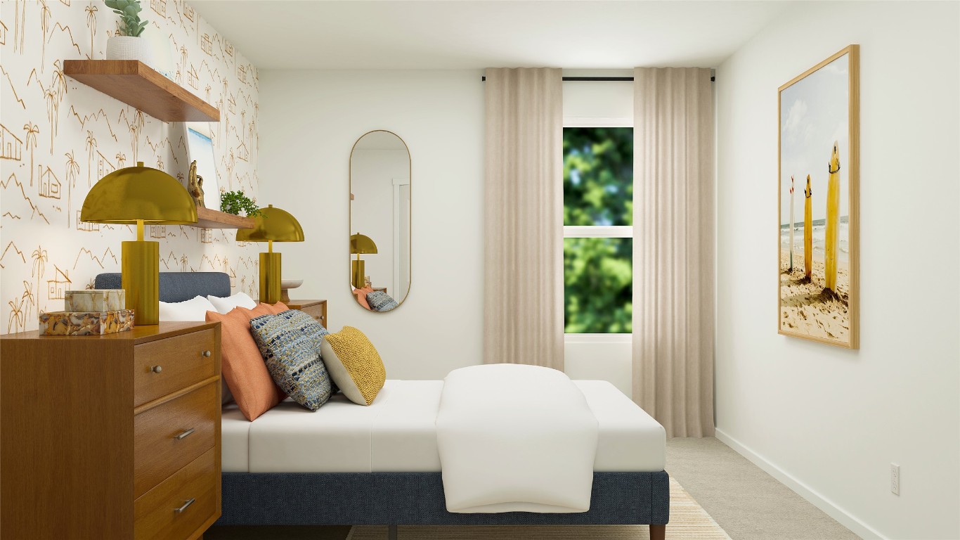 429 Silvercloud Drive Lockhart, TX 78644 - Photo 16 of 37 a bedroom with bed and window