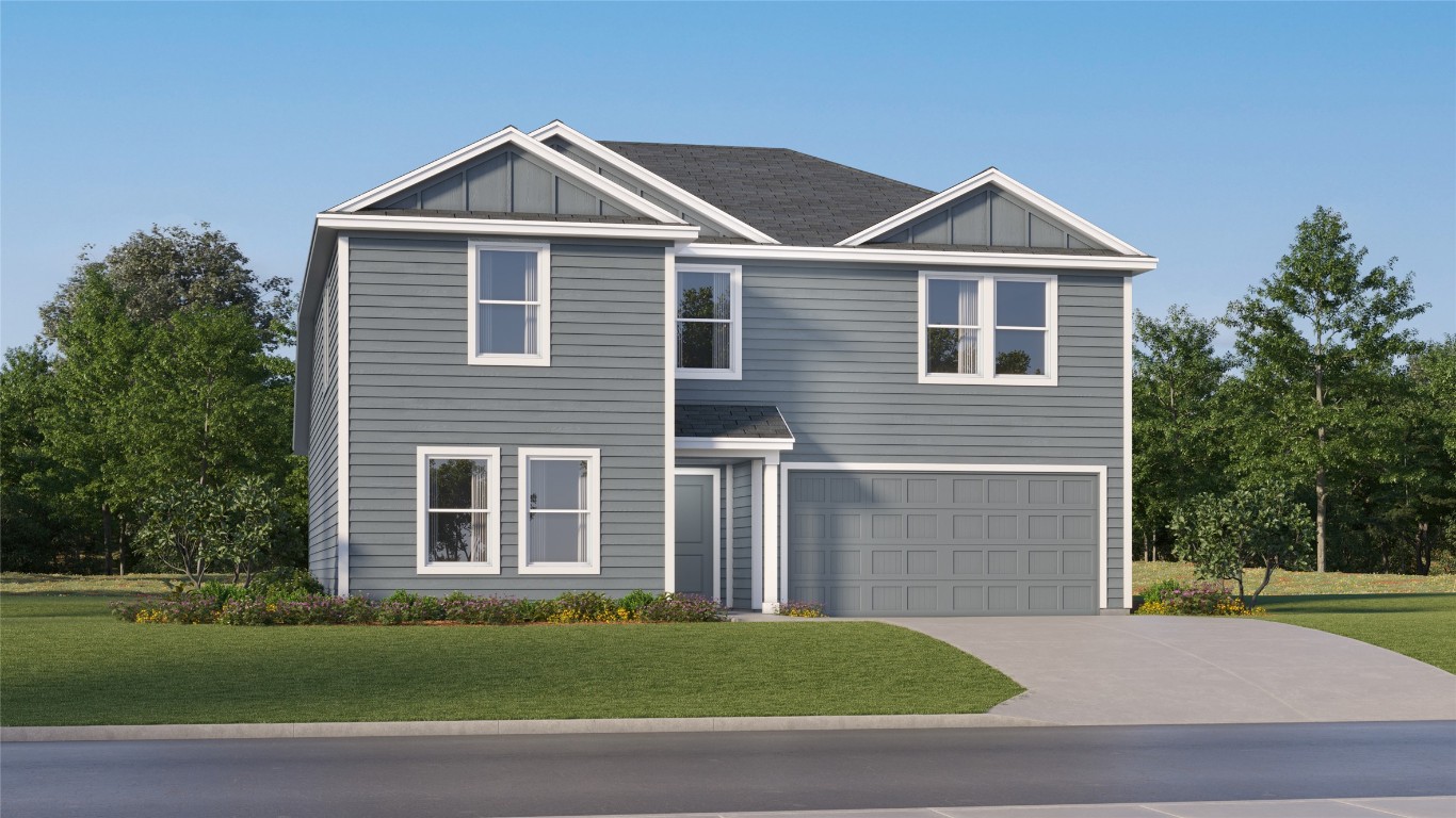 429 Silvercloud Drive Lockhart, TX 78644 - Photo 4 of 37 a front view of a house with a yard