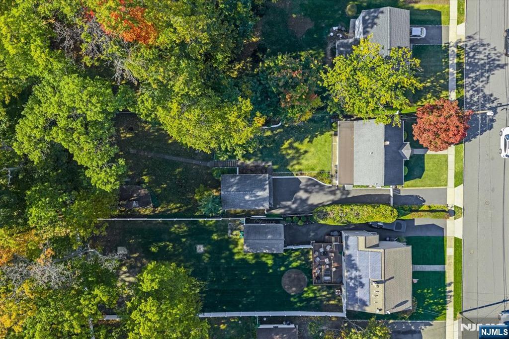 29 Lynwood Road Verona, NJ 07044 - Photo 33 of 39 an aerial view of a house with a yard potted plants and large tree