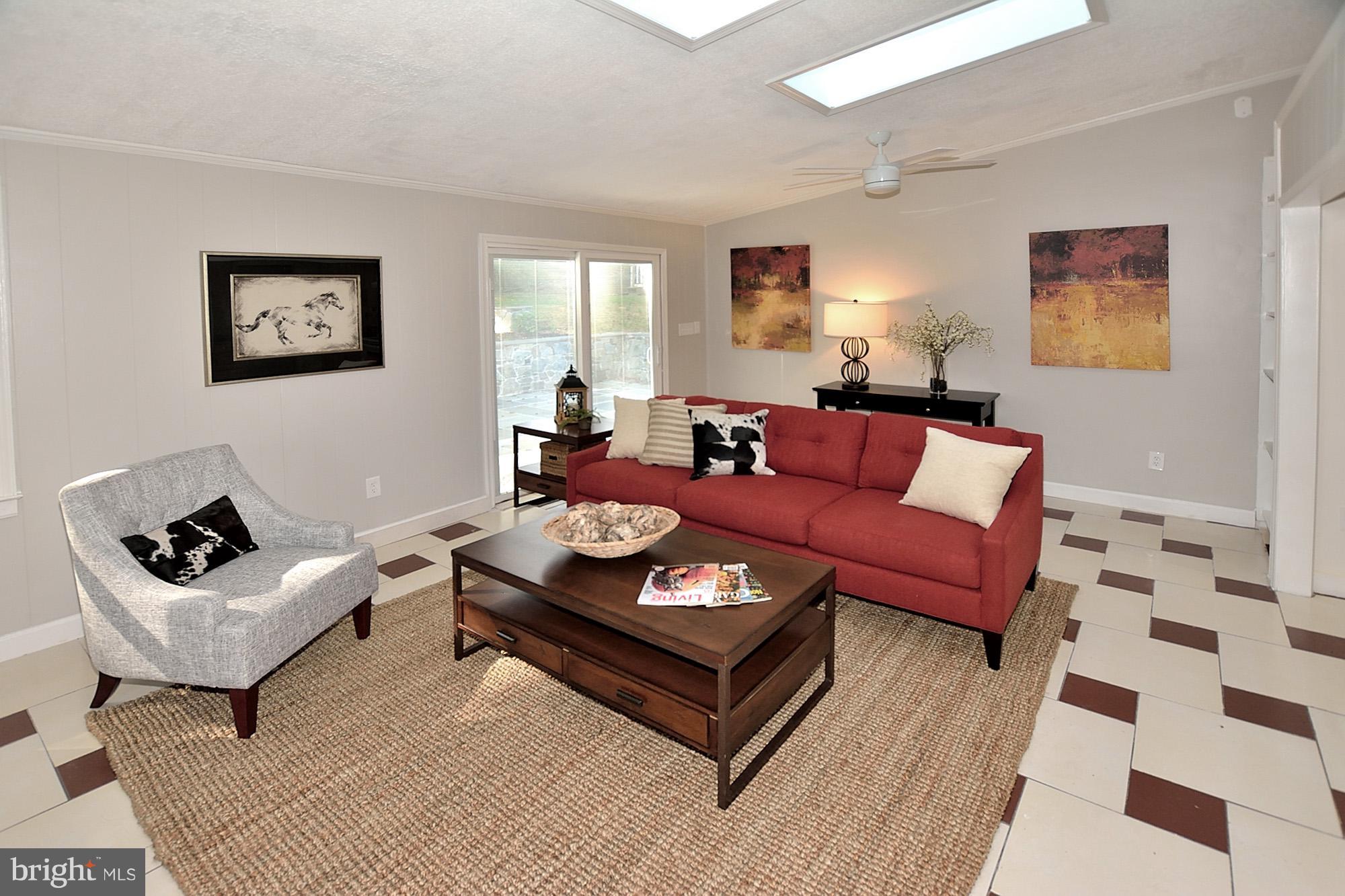 8115 Blairton Road Springfield, VA 22152 - Photo 11 of 29 Sky Lights and Easy Access to Rear Patio