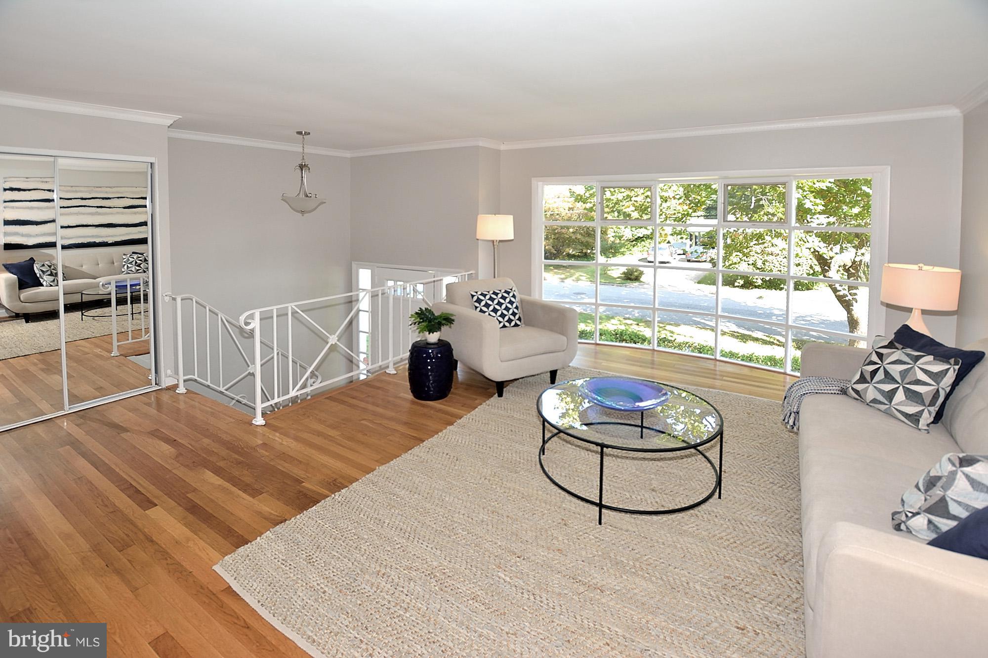 8115 Blairton Road Springfield, VA 22152 - Photo 6 of 29 Refinished Golden Oak Hardwood Floors