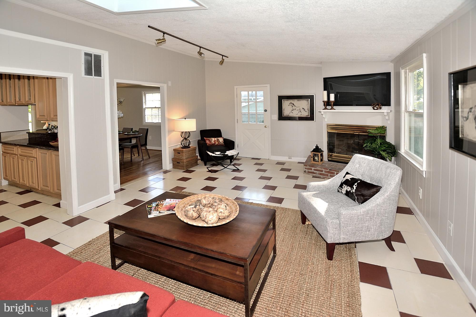 8115 Blairton Road Springfield, VA 22152 - Photo 10 of 29 Family Room off Kitchen and Dining area