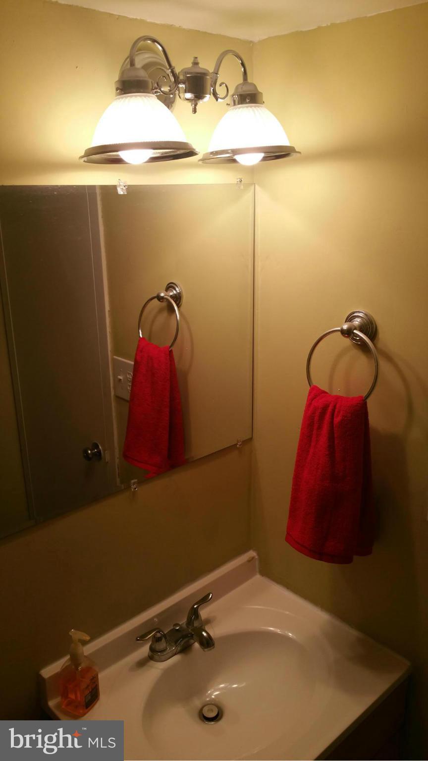 2234 Castle Rock Square, Unit 11C Reston, VA 20191 - Photo 26 of 30 a bathroom with a sink and shower curtain