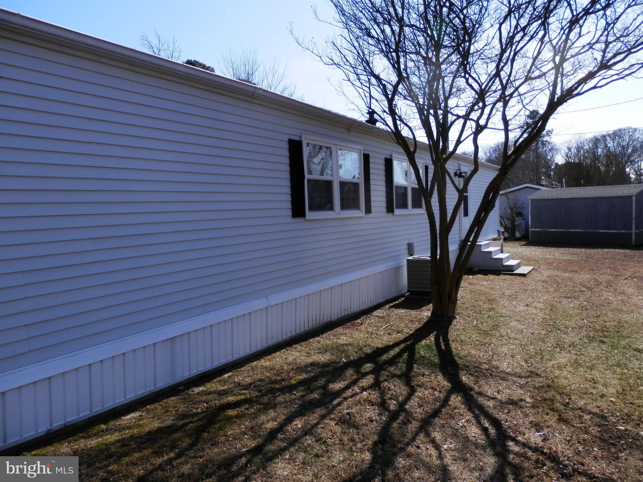 33998 Sunflower Road, Unit 19190 Lewes, DE 19958 - Photo 5 of 26 a view of a backyard with a large tree