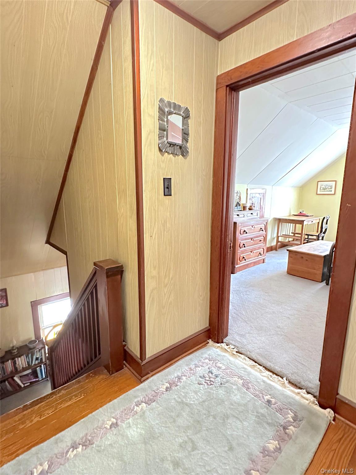 10 Upper Ferndale Road Liberty, NY 12754 - Photo 22 of 30 a view of a hallway to a livingroom with furniture