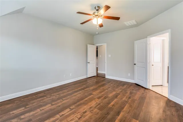 wooden floor in an empty room