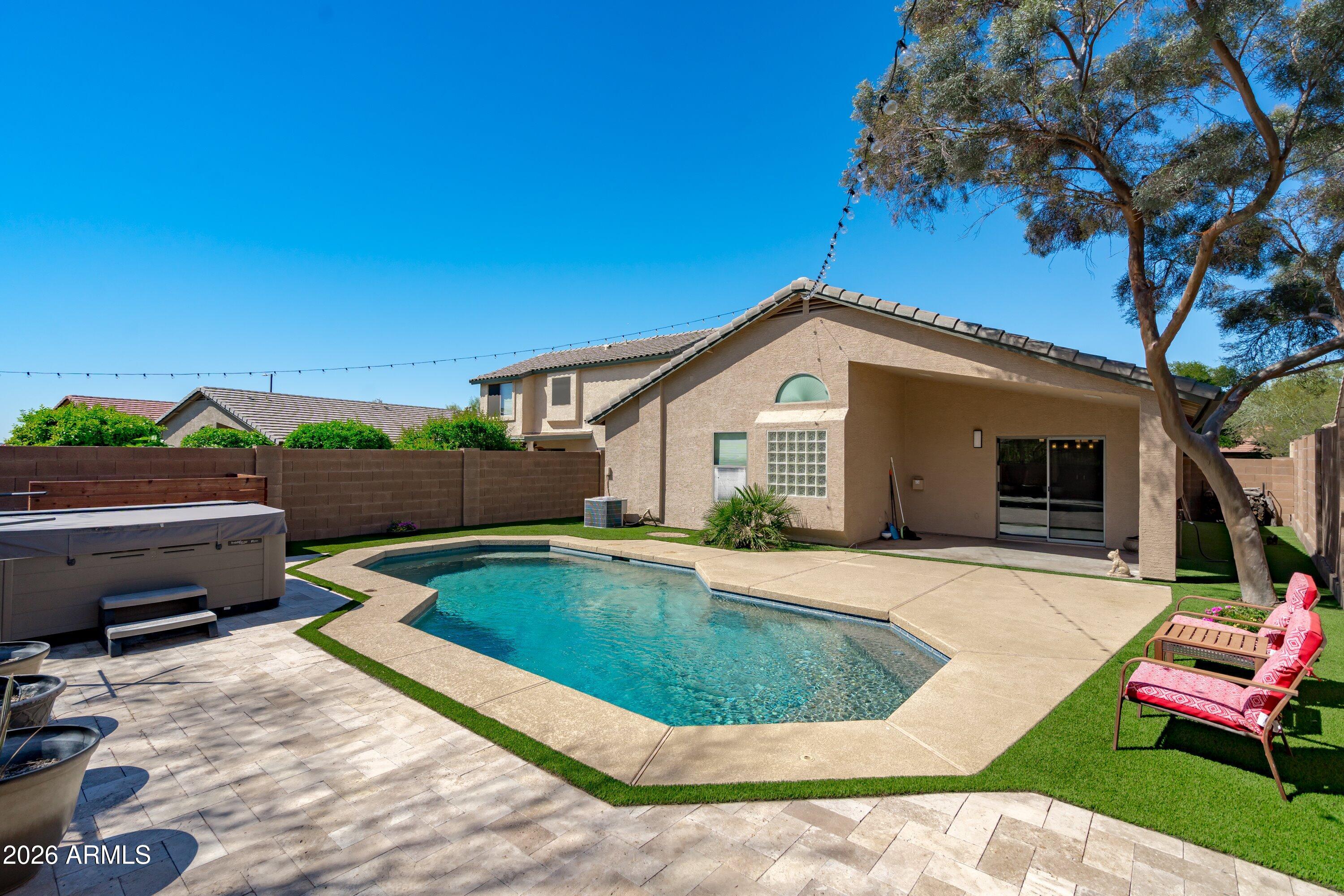 28619 North Nobel Road Phoenix, AZ 85085 - Photo 28 of 36 32-Backyard View
