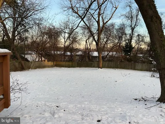 a view of snow covered with snow in outdoor space