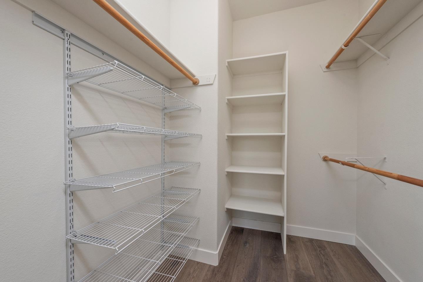 72 Cannery Circle Campbell, CA 95008 - Photo 13 of 20 a view of walk in closet with empty racks