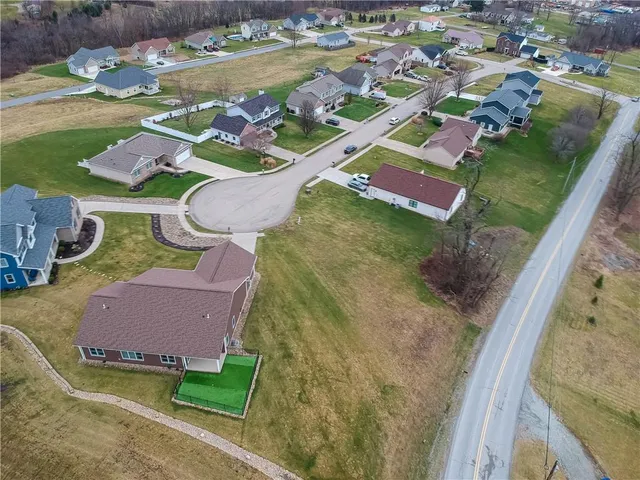 a view of swimming pool in a yard