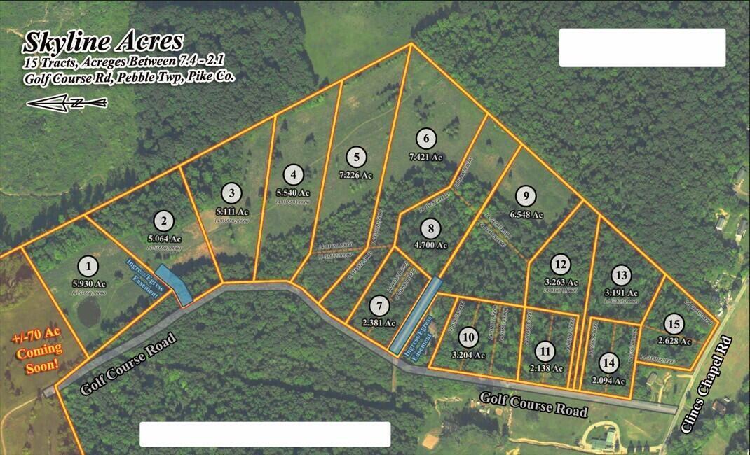 56 Golf Course Road, Unit TRACT 14 SKYLINEACRES) Waverly, OH 45690 - Photo 49 of 51 Aerial Map MLS