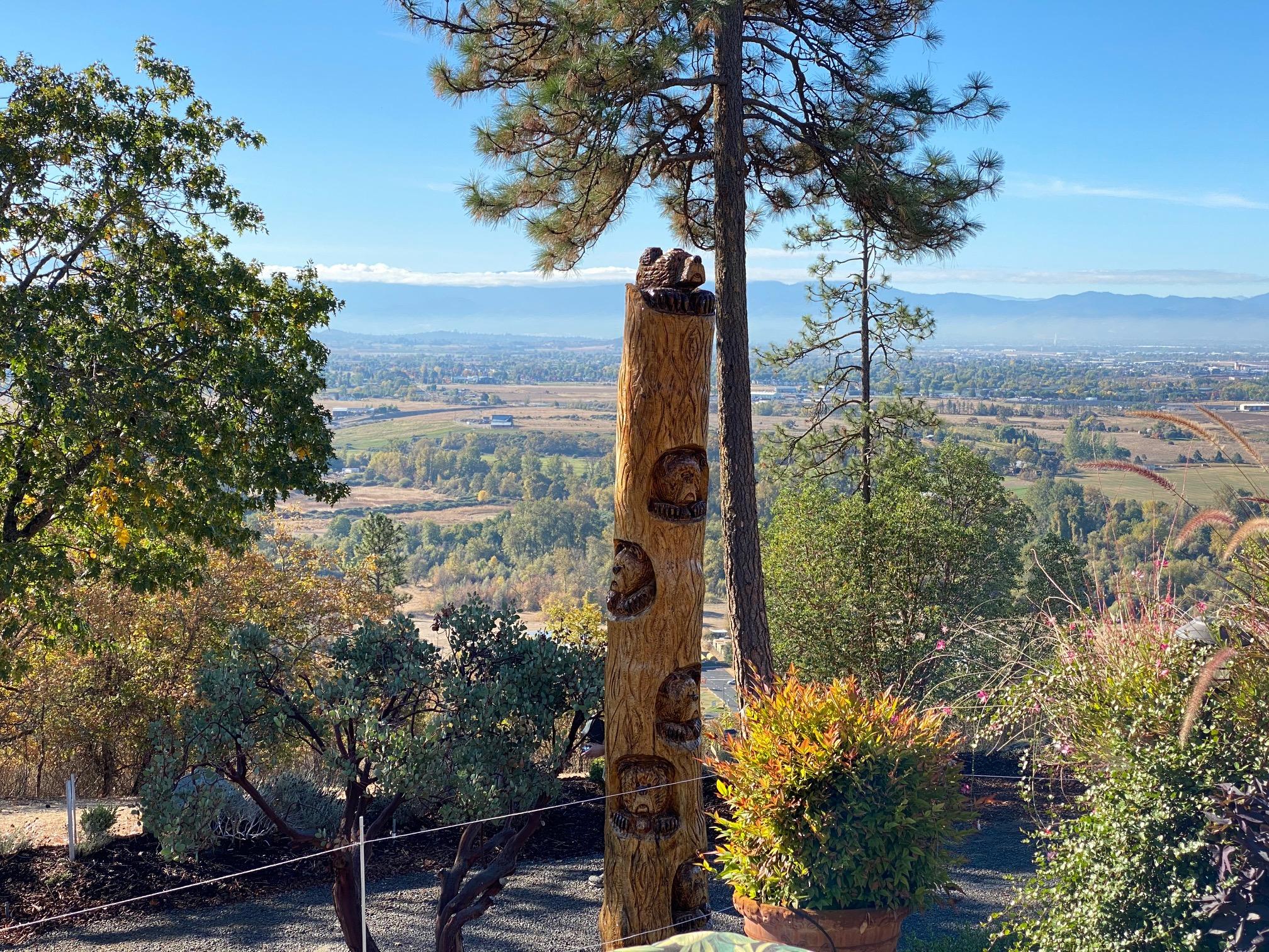 150 Nick Young Road Eagle Point, OR 97524 - Photo 36 of 41 Hand carved tree trunk!