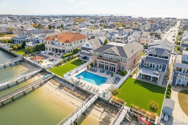 a view of a city with tall buildings