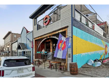 a view of a city with ocean view