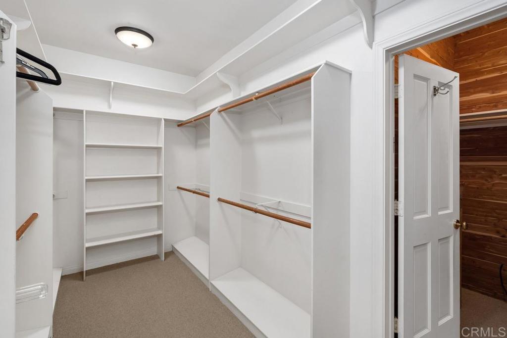 4715 La Noria Rancho Santa Fe, CA 92067 - Photo 13 of 26 a view of an empty walk in closet
