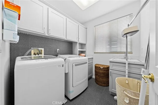 a view of a swimming pool with seating area