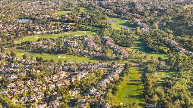 a view of a lake with a city