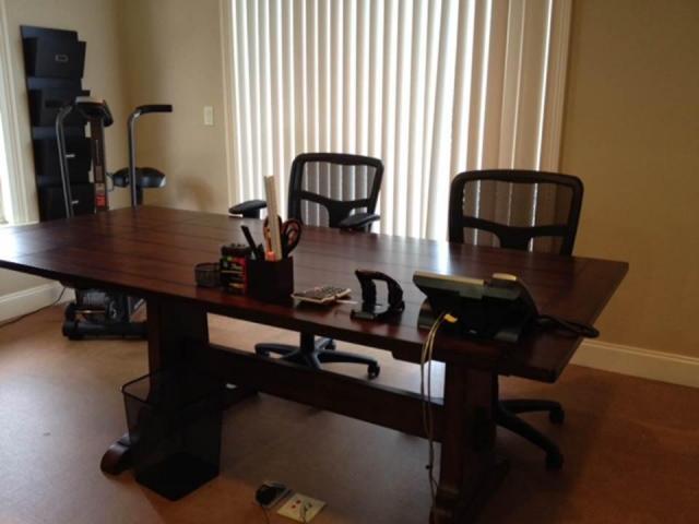 805 Northwest 2nd Avenue Boca Raton, FL 33432 - Photo 15 of 56 a view of a workspace with furniture and a window