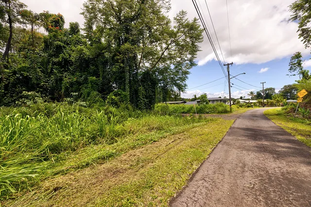 a view of an outdoor space with a lake view